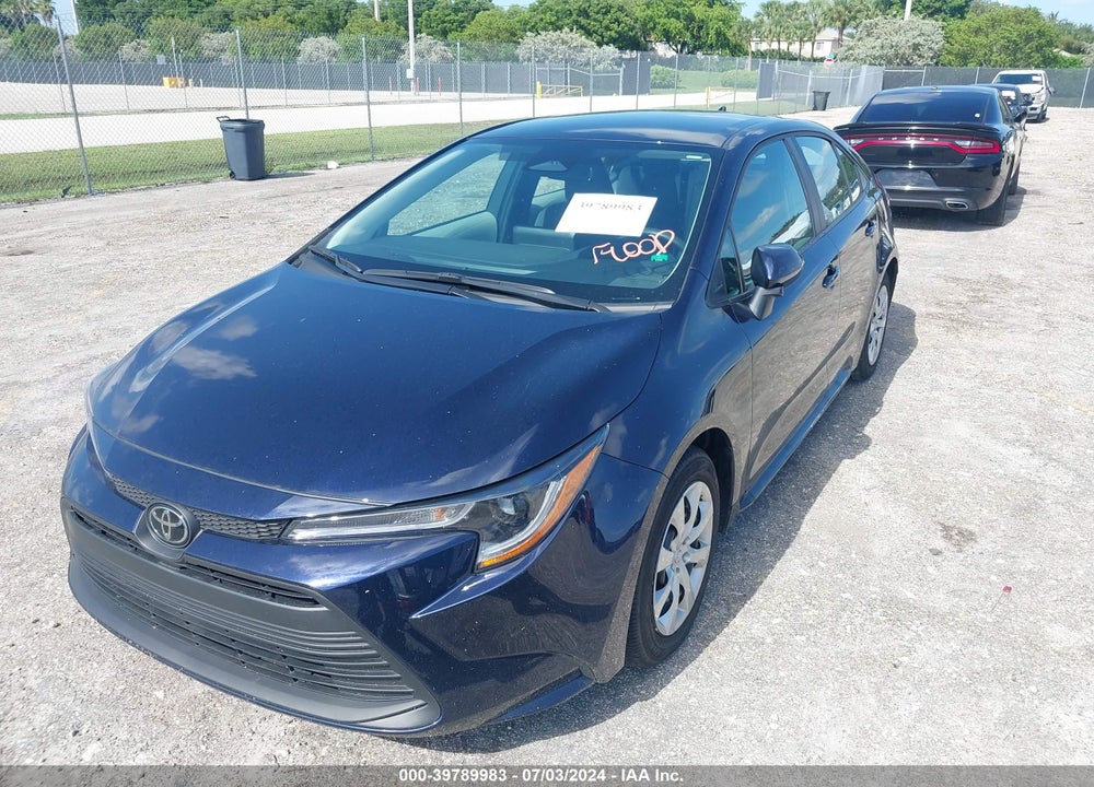 2024 TOYOTA COROLLA LE VIN: 5YFB4MDE0RP092630