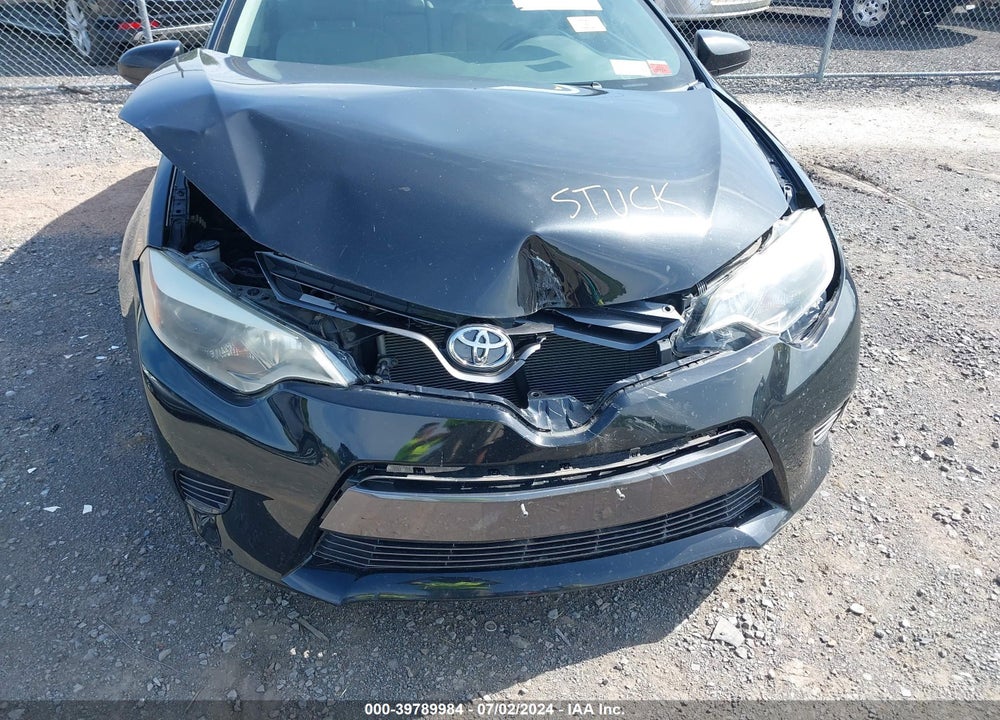2016 TOYOTA COROLLA LE VIN: 2T1BURHE9GC577871