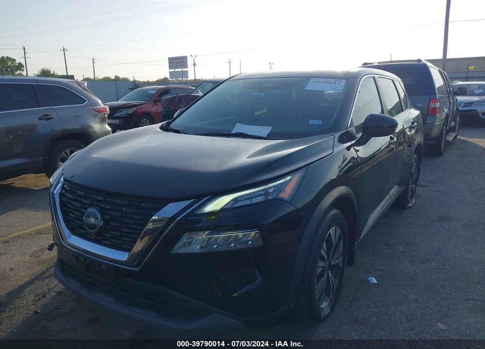 2022 NISSAN ROGUE SV FWD VIN: 5N1BT3BA9NC682417