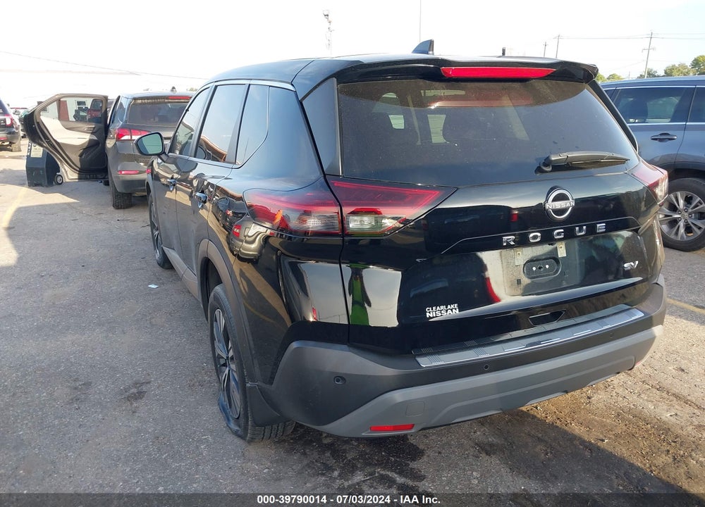 2022 NISSAN ROGUE SV FWD VIN: 5N1BT3BA9NC682417