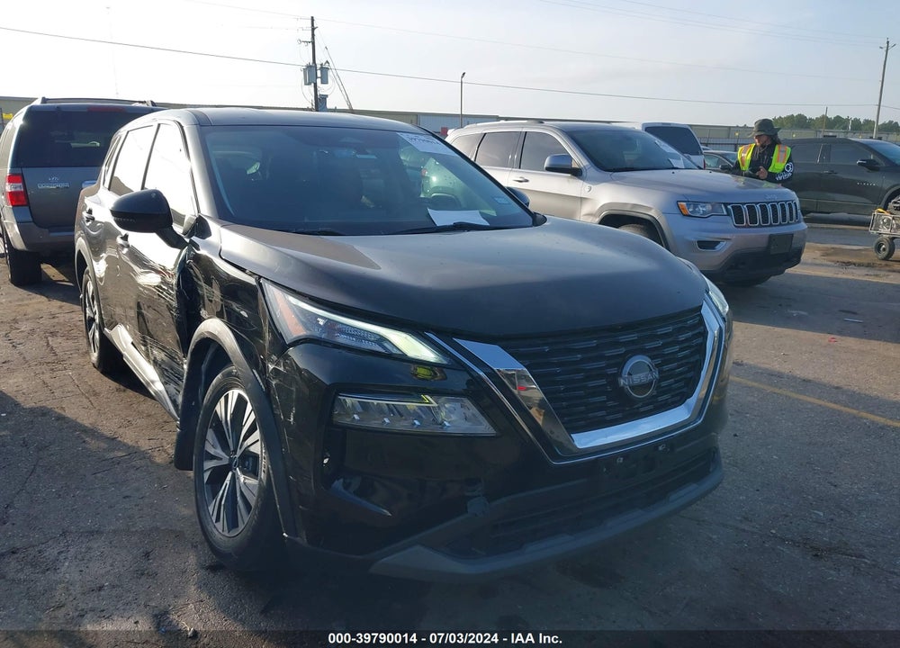 2022 NISSAN ROGUE SV FWD VIN: 5N1BT3BA9NC682417