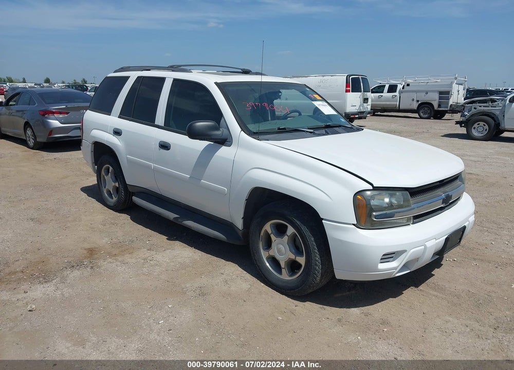 2008 CHEVROLET TRAILBLAZER FLEET VIN: 1GNDT13S682212372