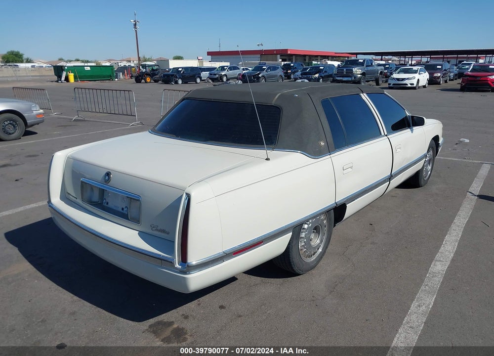 1996 CADILLAC DEVILLE VIN: 1G6KD52Y3TU275911