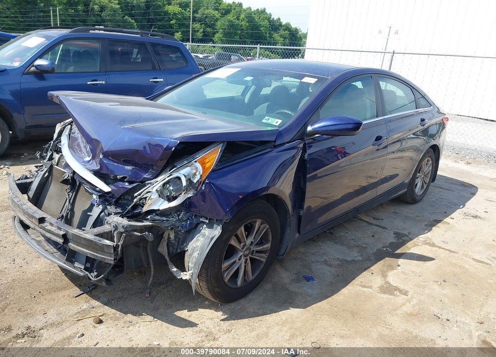2013 HYUNDAI SONATA GLS VIN: 5NPEB4AC1DH807071
