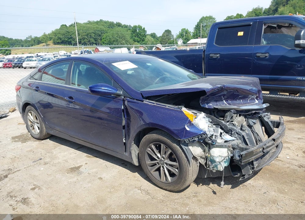 2013 HYUNDAI SONATA GLS VIN: 5NPEB4AC1DH807071