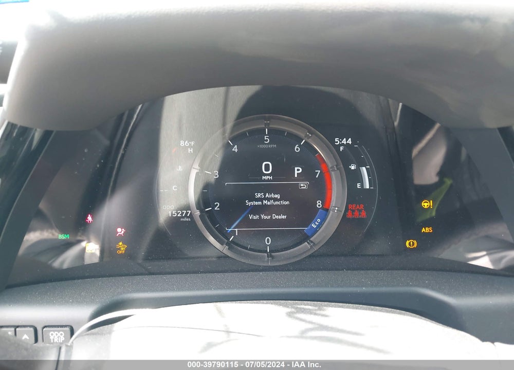 2023 LEXUS ES 350 F-SPORT HANDLING VIN: 58AJZ1B16PU156931