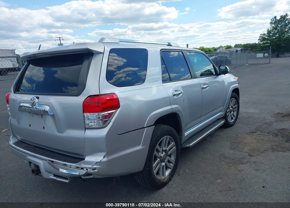 2011 TOYOTA 4RUNNER LIMITED V6 VIN: JTEBU5JR4B5069203