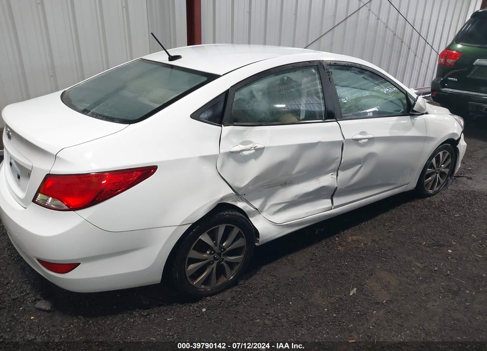 2017 HYUNDAI ACCENT VALUE EDITION VIN: KMHCT4AE6HU254799