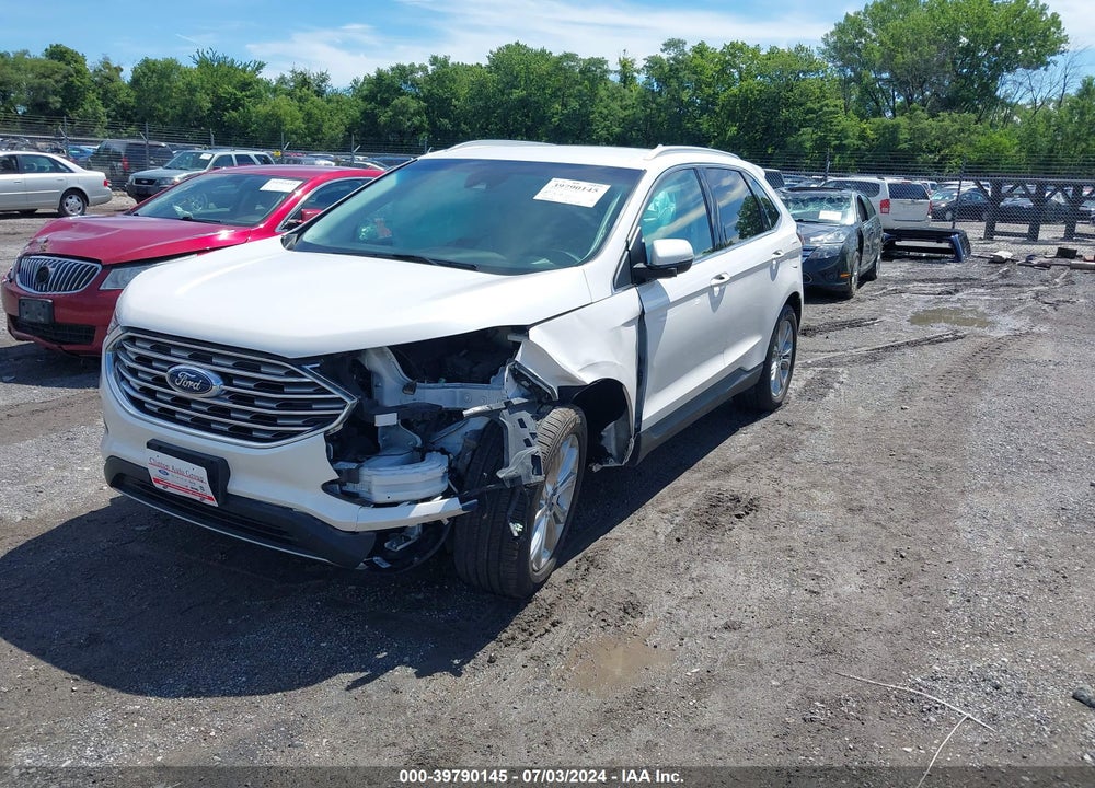 2019 FORD EDGE TITANIUM VIN: 2FMPK4K92KBB41791
