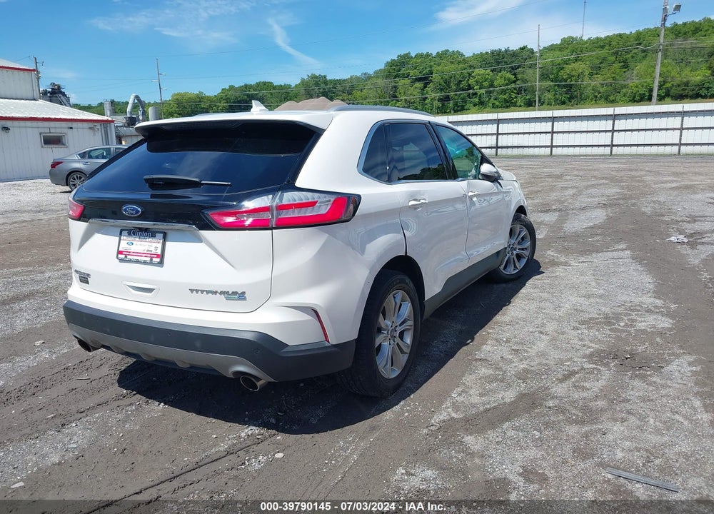 2019 FORD EDGE TITANIUM VIN: 2FMPK4K92KBB41791