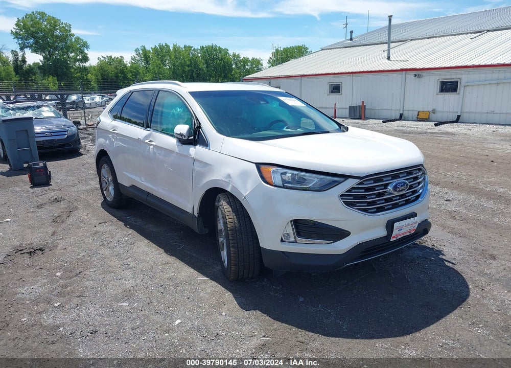 2019 FORD EDGE TITANIUM VIN: 2FMPK4K92KBB41791