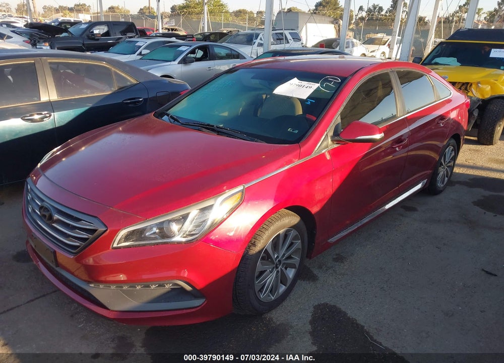 2016 HYUNDAI SONATA SPORT VIN: 5NPE34AF5GH388914