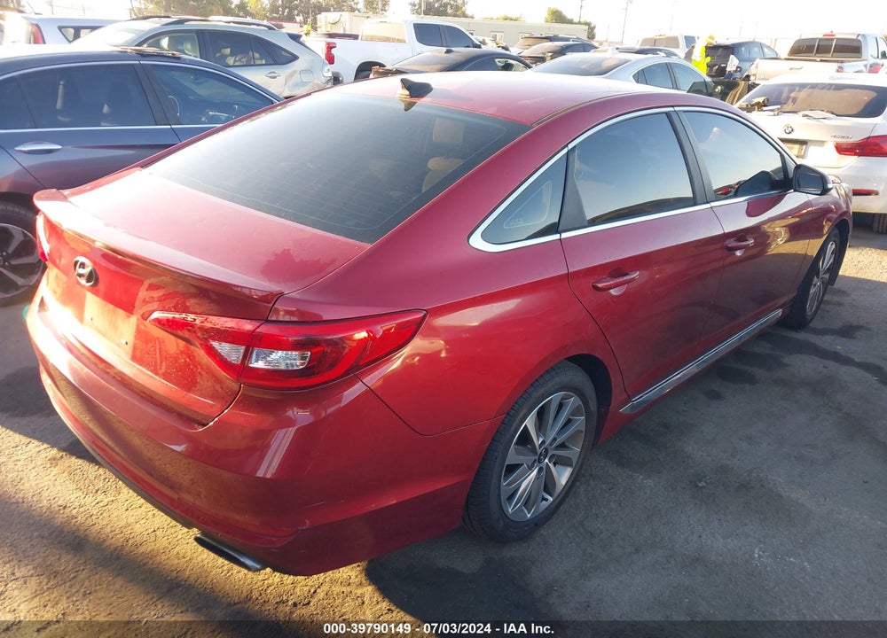 2016 HYUNDAI SONATA SPORT VIN: 5NPE34AF5GH388914