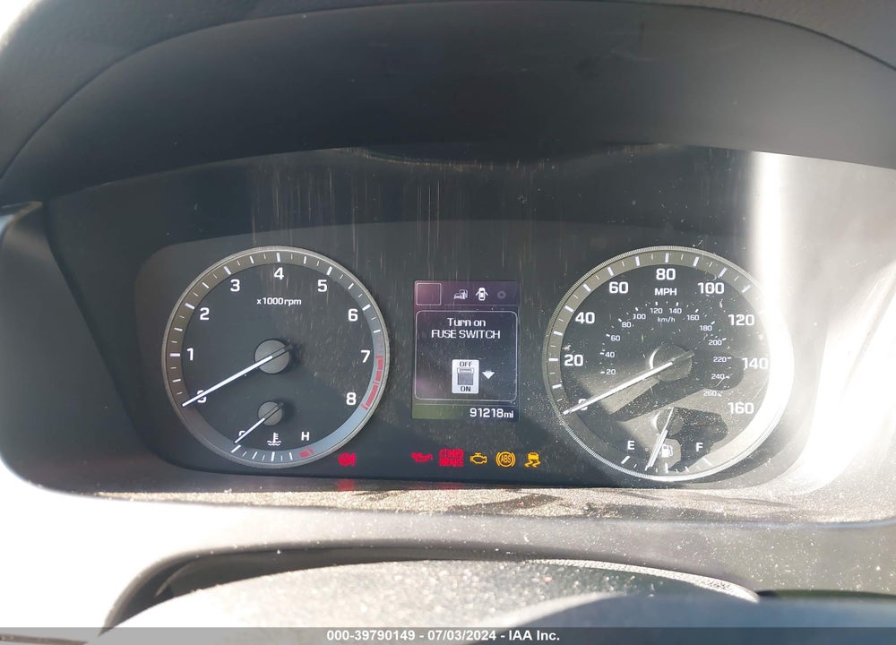 2016 HYUNDAI SONATA SPORT VIN: 5NPE34AF5GH388914