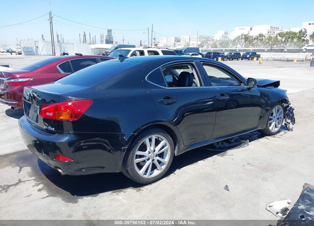 2007 LEXUS IS 250 VIN: JTHBK262675046161