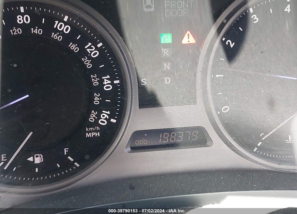 2007 LEXUS IS 250 VIN: JTHBK262675046161
