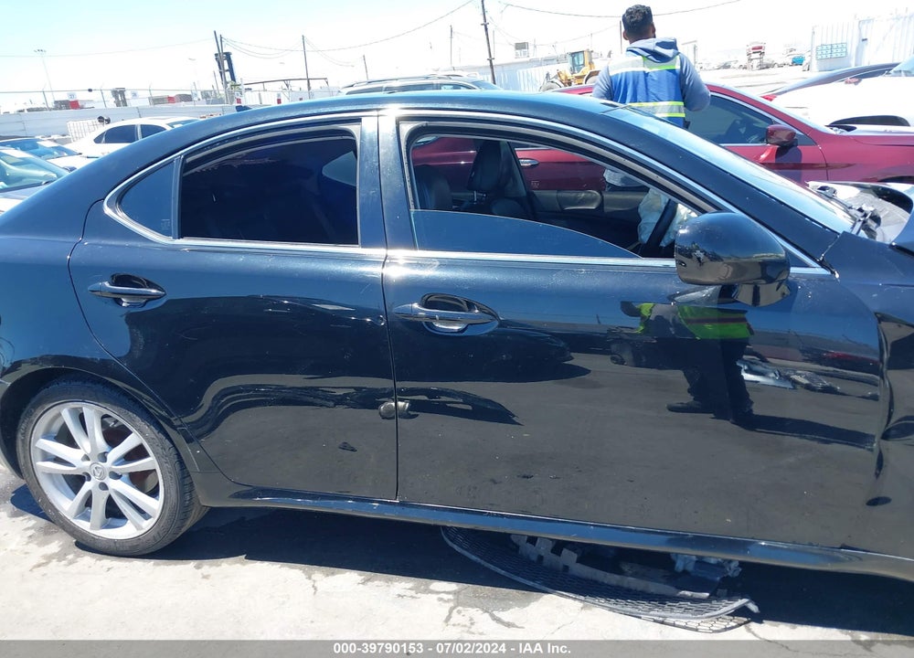 2007 LEXUS IS 250 VIN: JTHBK262675046161