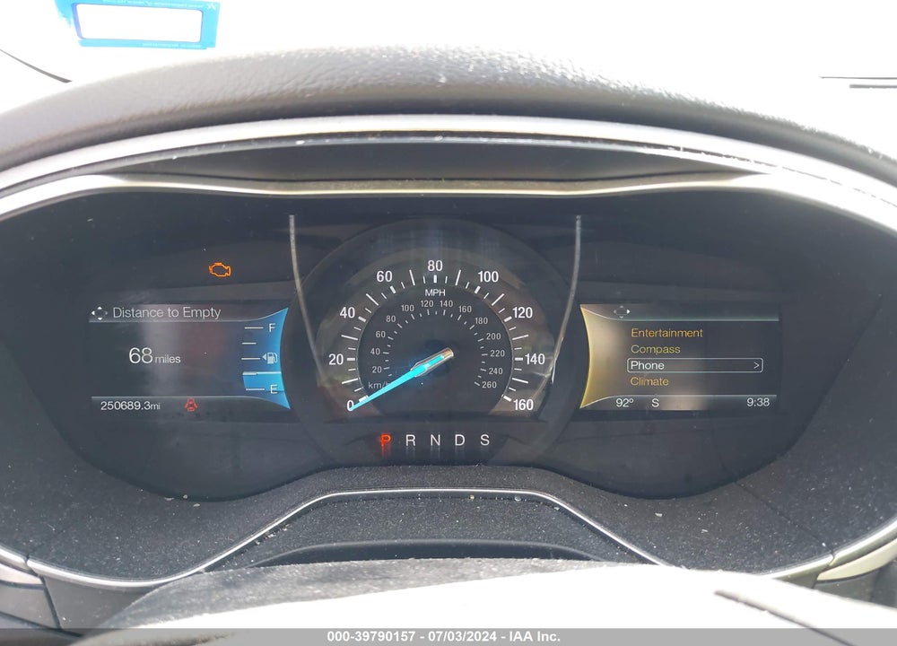 2015 FORD FUSION SE VIN: 3FA6P0H77FR228888