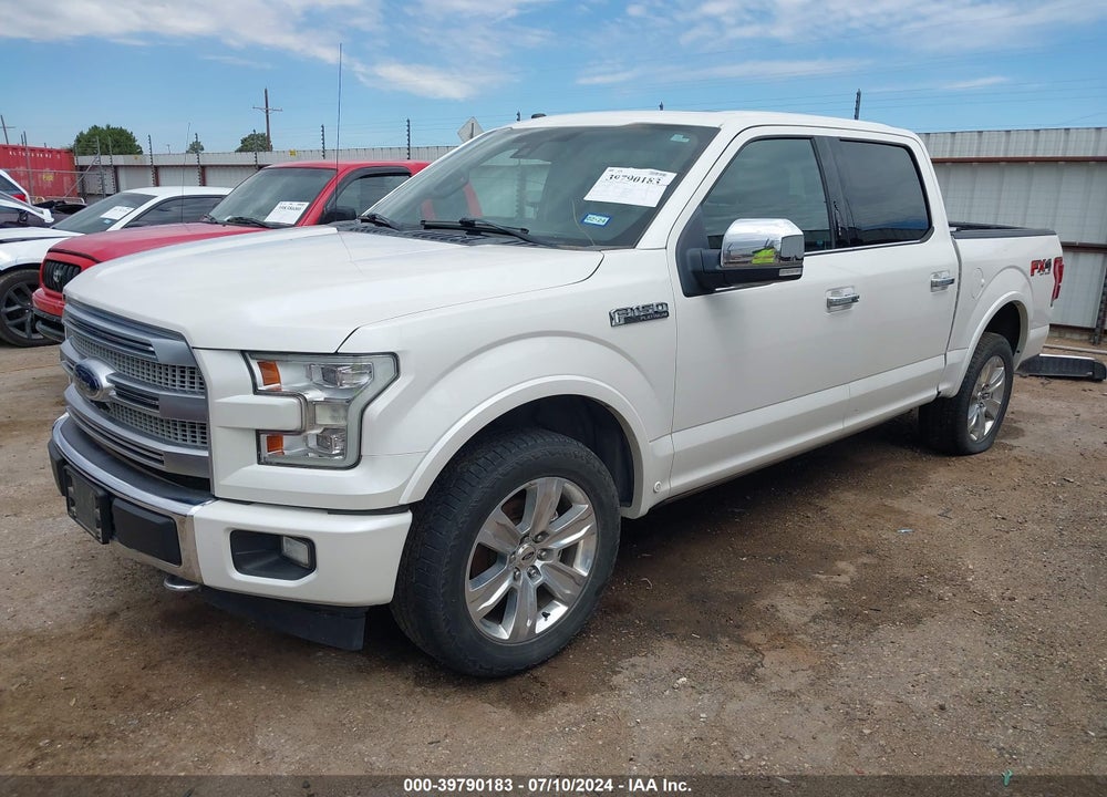 2017 FORD F-150 PLATINUM VIN: 1FTEW1EF8HFB81588