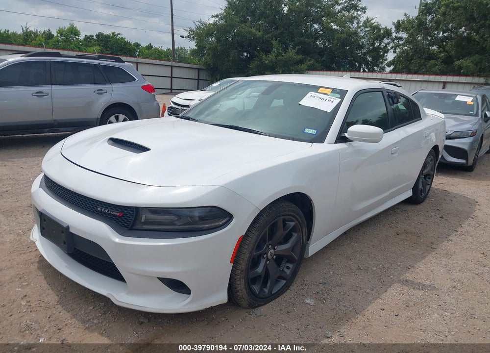 2019 DODGE CHARGER GT RWD VIN: 2C3CDXHG1KH608849