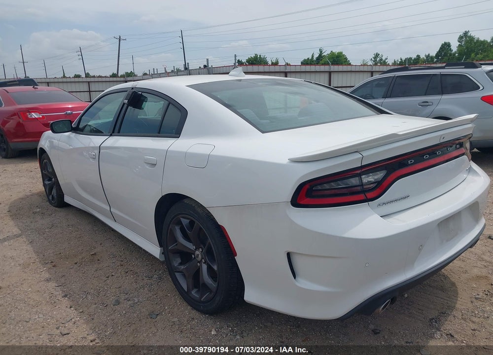 2019 DODGE CHARGER GT RWD VIN: 2C3CDXHG1KH608849