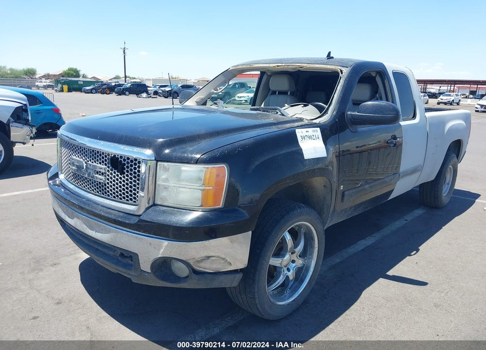 2007 GMC SIERRA 1500 SLT VIN: 2GTEK19J571694636