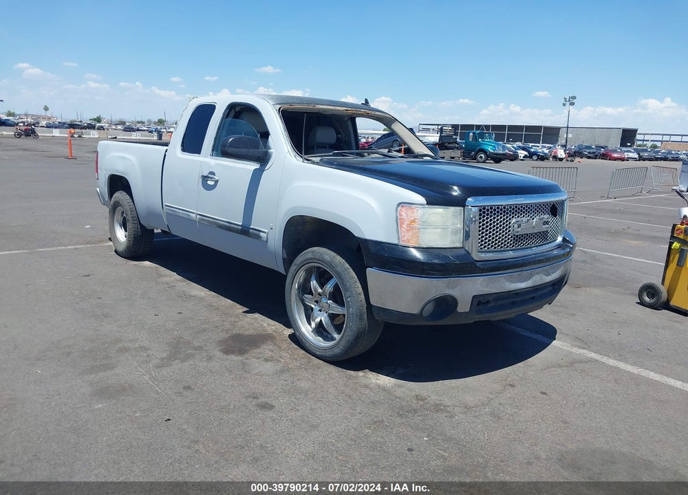 2007 GMC SIERRA 1500 SLT VIN: 2GTEK19J571694636