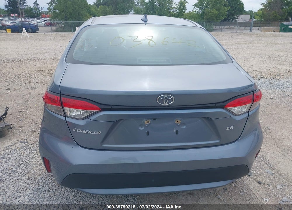 2021 TOYOTA COROLLA LE VIN: 5YFEPMAE0MP252748