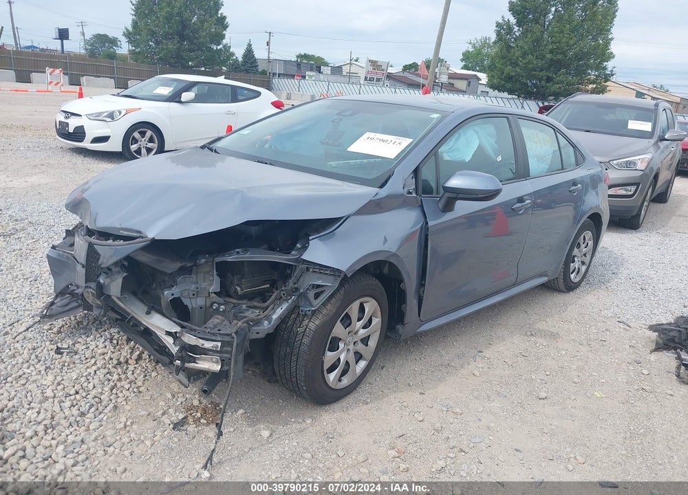 2021 TOYOTA COROLLA LE VIN: 5YFEPMAE0MP252748