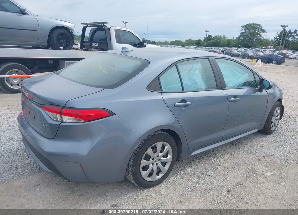 2021 TOYOTA COROLLA LE VIN: 5YFEPMAE0MP252748