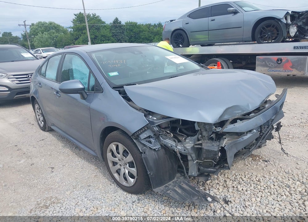 2021 TOYOTA COROLLA LE VIN: 5YFEPMAE0MP252748