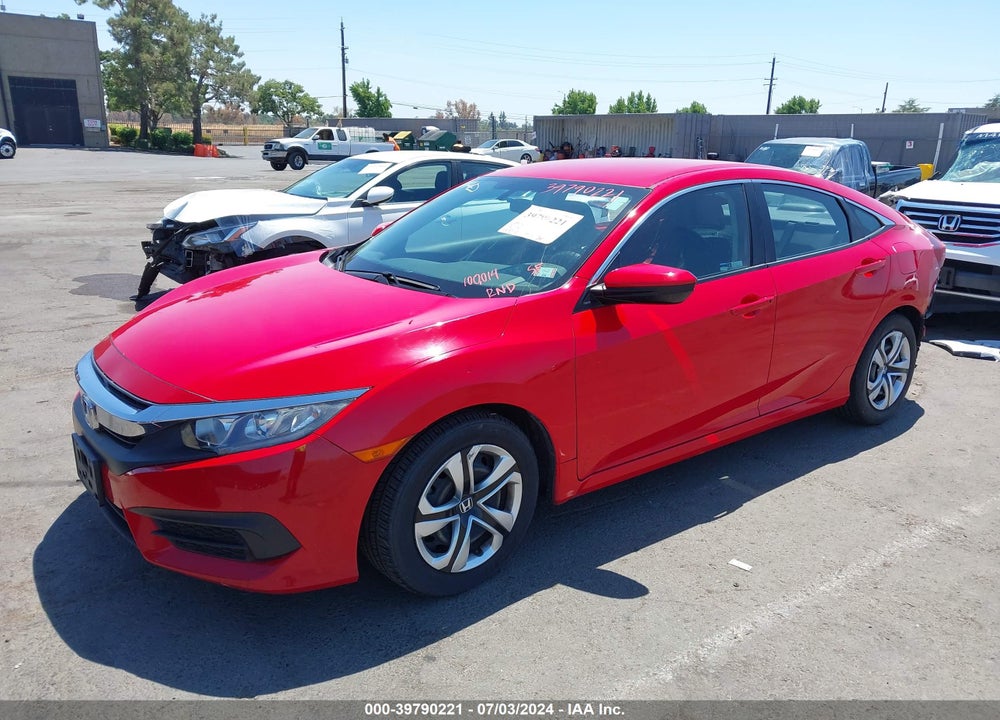 2018 HONDA CIVIC LX VIN: 2HGFC2F50JH570725