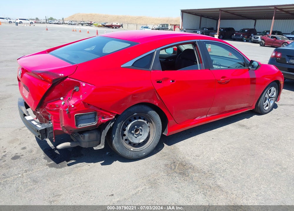 2018 HONDA CIVIC LX VIN: 2HGFC2F50JH570725