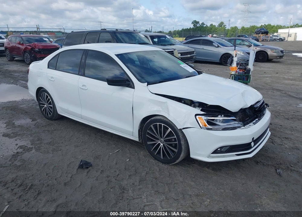 2016 VOLKSWAGEN JETTA 1.8T SPORT VIN: 3VWD17AJ2GM294732