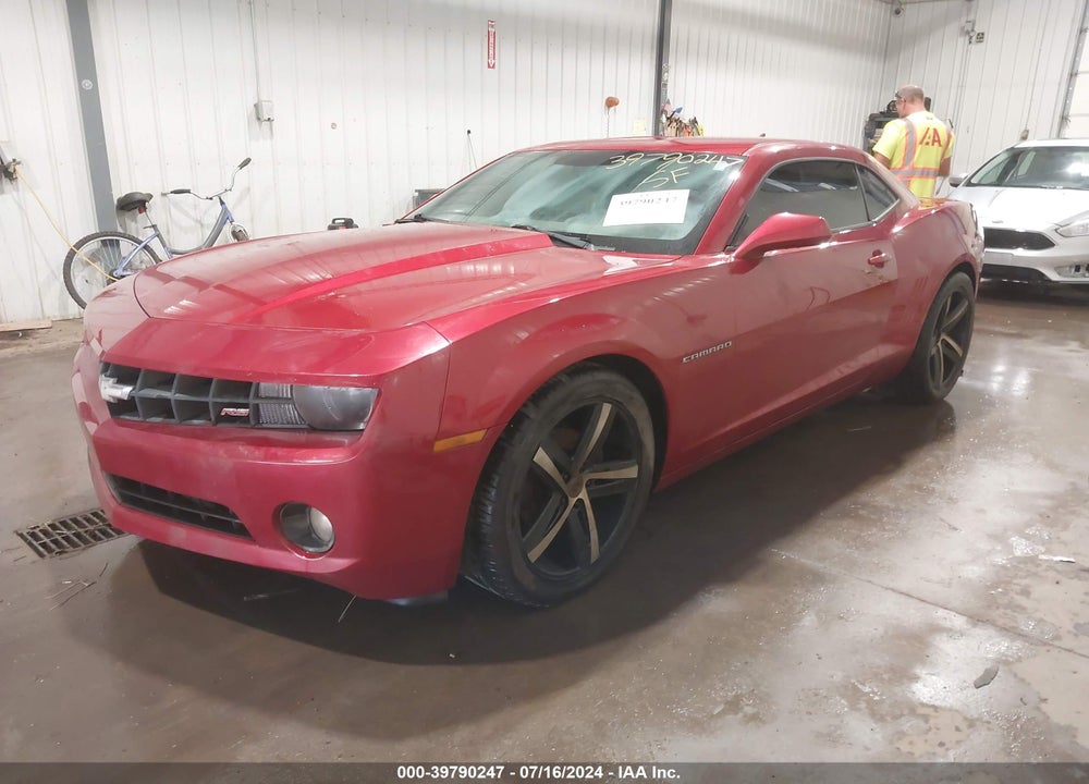 2012 CHEVROLET CAMARO VIN: 2G1FB1E31C9192884