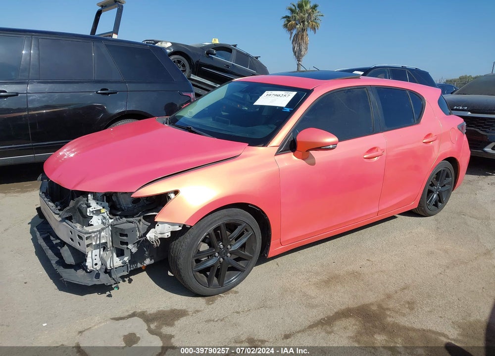 2015 LEXUS CT 200H VIN: JTHKD5BH8F2224576