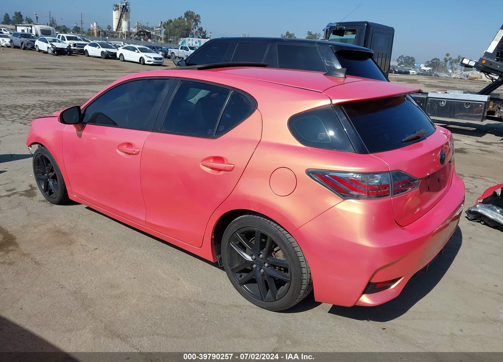 2015 LEXUS CT 200H VIN: JTHKD5BH8F2224576