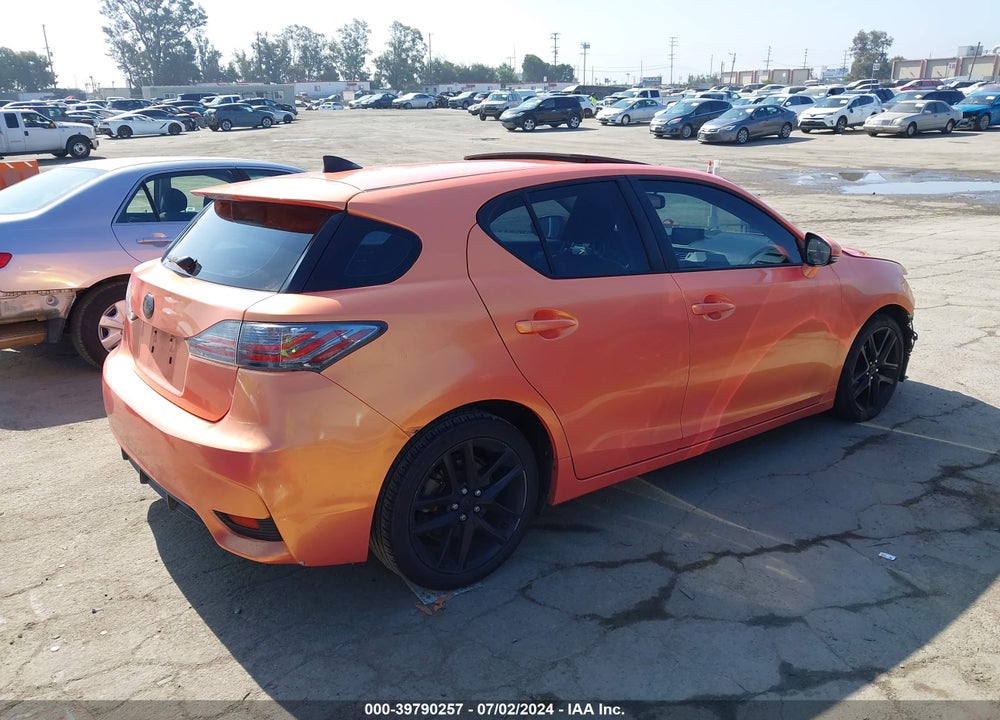 2015 LEXUS CT 200H VIN: JTHKD5BH8F2224576