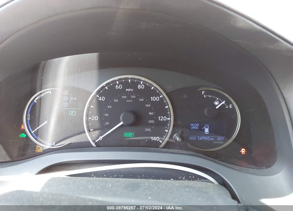 2015 LEXUS CT 200H VIN: JTHKD5BH8F2224576