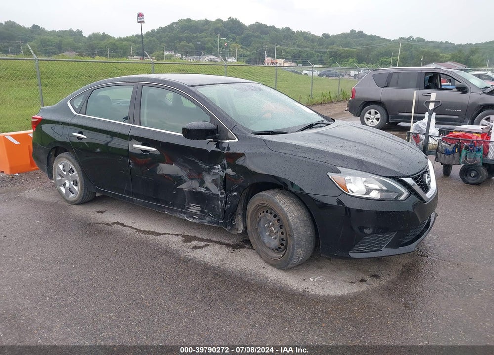 2019 NISSAN SENTRA S VIN: 3N1AB7AP5KY308246