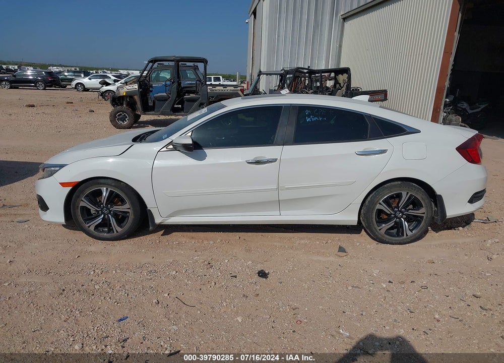 2018 HONDA CIVIC TOURING VIN: JHMFC1F94JX040120