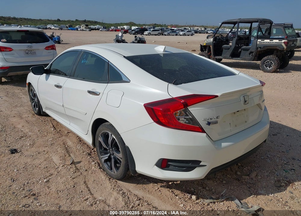 2018 HONDA CIVIC TOURING VIN: JHMFC1F94JX040120