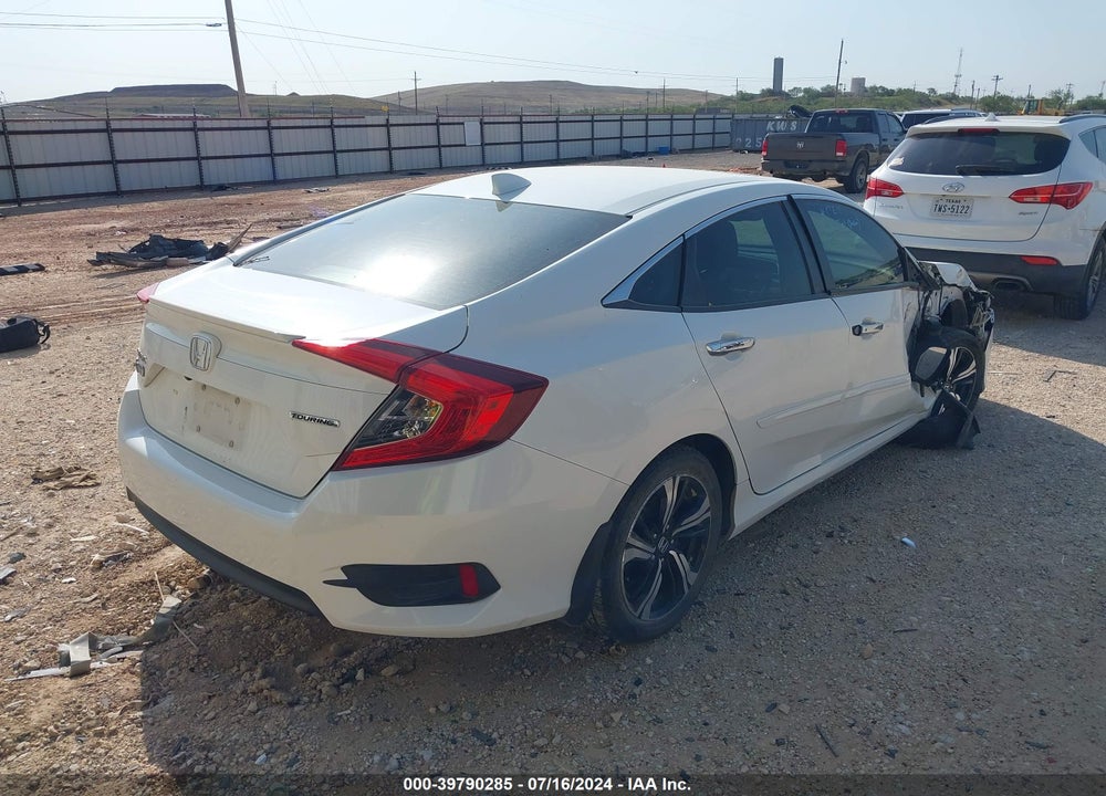 2018 HONDA CIVIC TOURING VIN: JHMFC1F94JX040120
