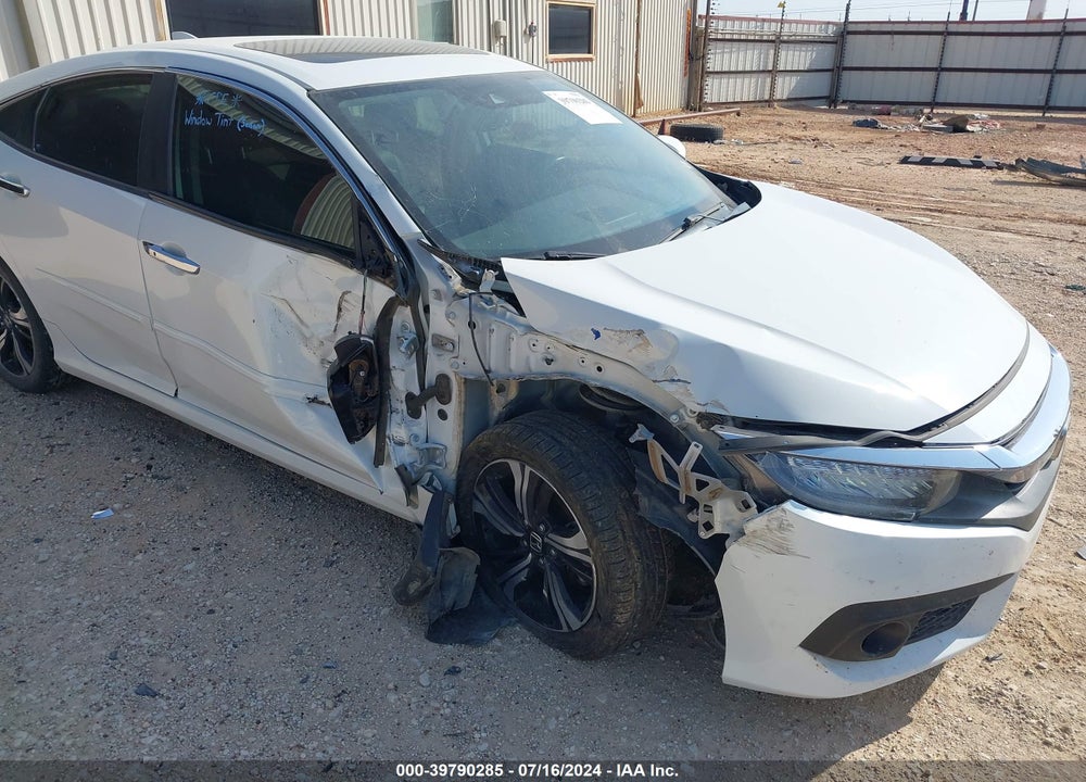 2018 HONDA CIVIC TOURING VIN: JHMFC1F94JX040120