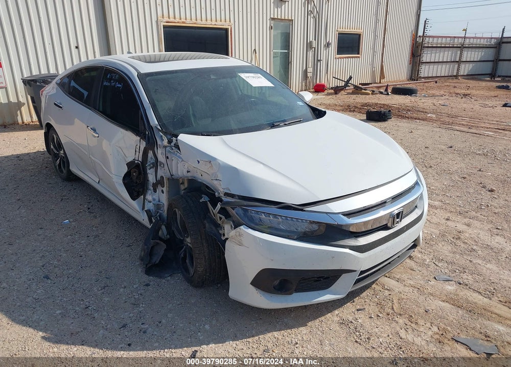 2018 HONDA CIVIC TOURING VIN: JHMFC1F94JX040120