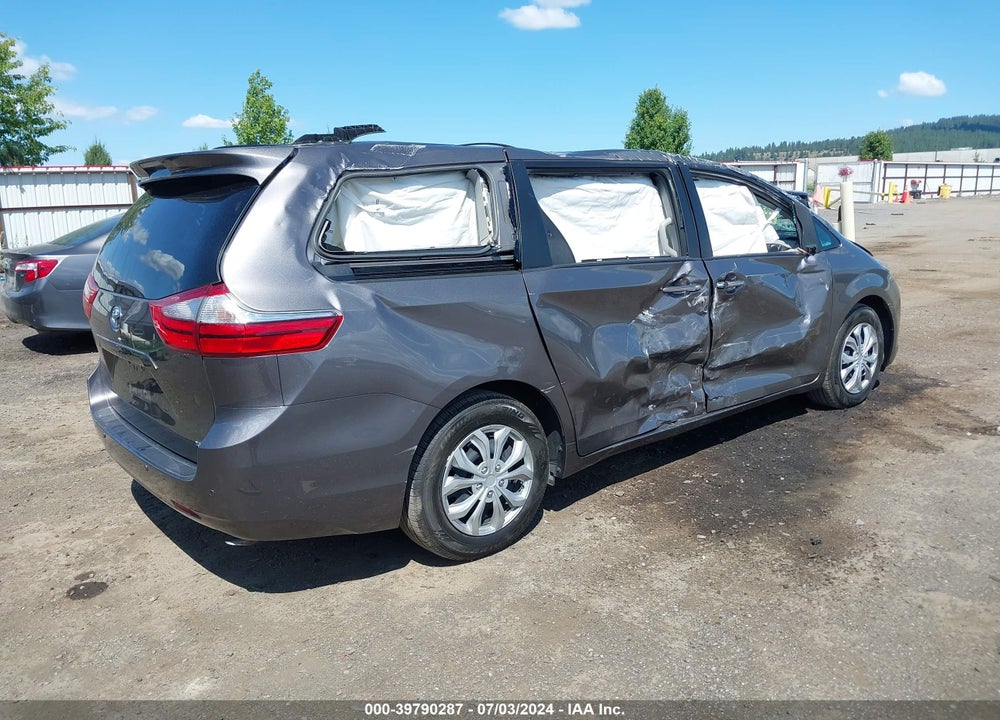 2015 TOYOTA SIENNA VIN: 5TDYK3DCXFS574226
