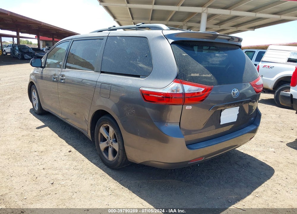 2015 TOYOTA SIENNA LE 8 PASSENGER VIN: 5TDKK3DC3FS581556