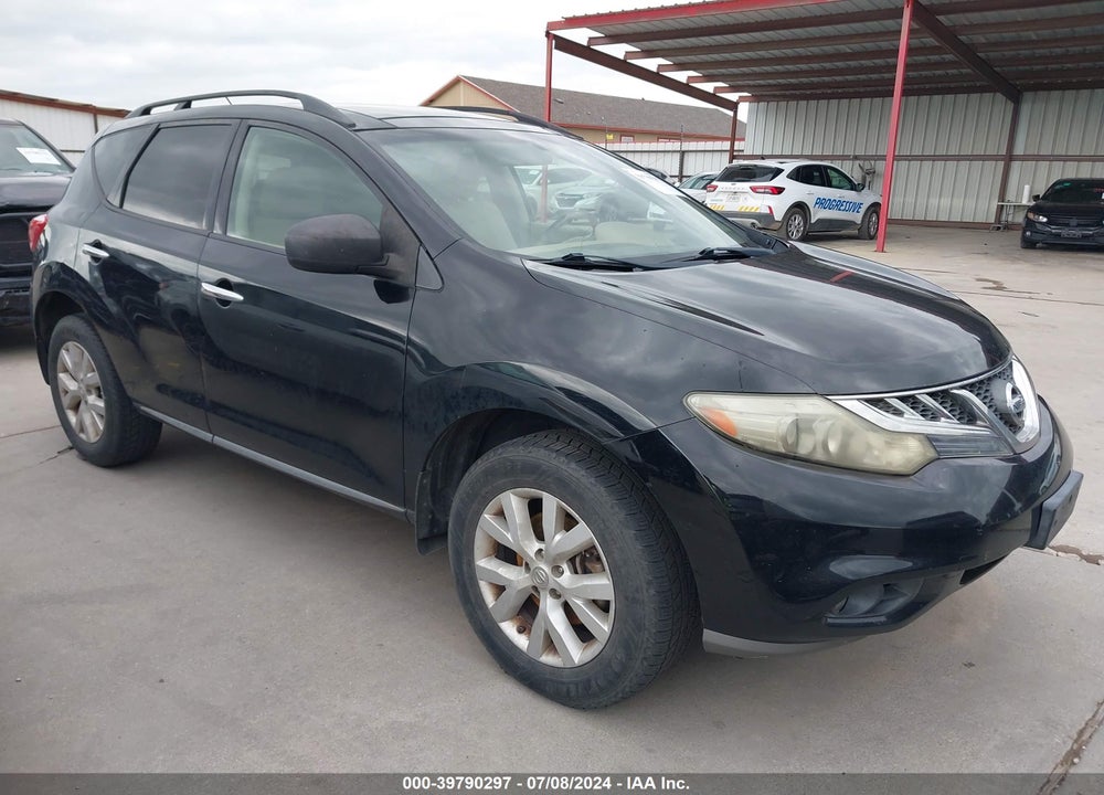 2012 NISSAN MURANO SV VIN: JN8AZ1MU9CW101282
