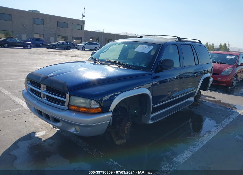 2002 DODGE DURANGO SLT PLUS VIN: 1B8HS58N62F192949