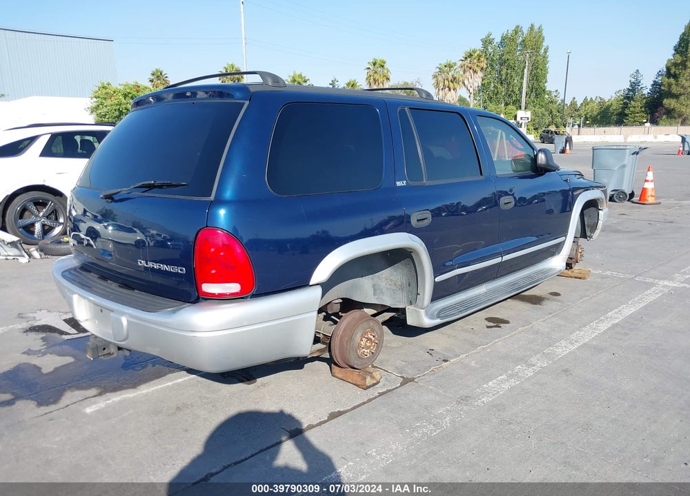 2002 DODGE DURANGO SLT PLUS VIN: 1B8HS58N62F192949